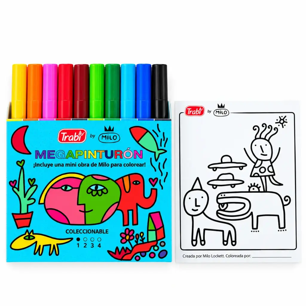 MEGAPINTURON TRABI BY MILO N1 X10 ( TR5184 )