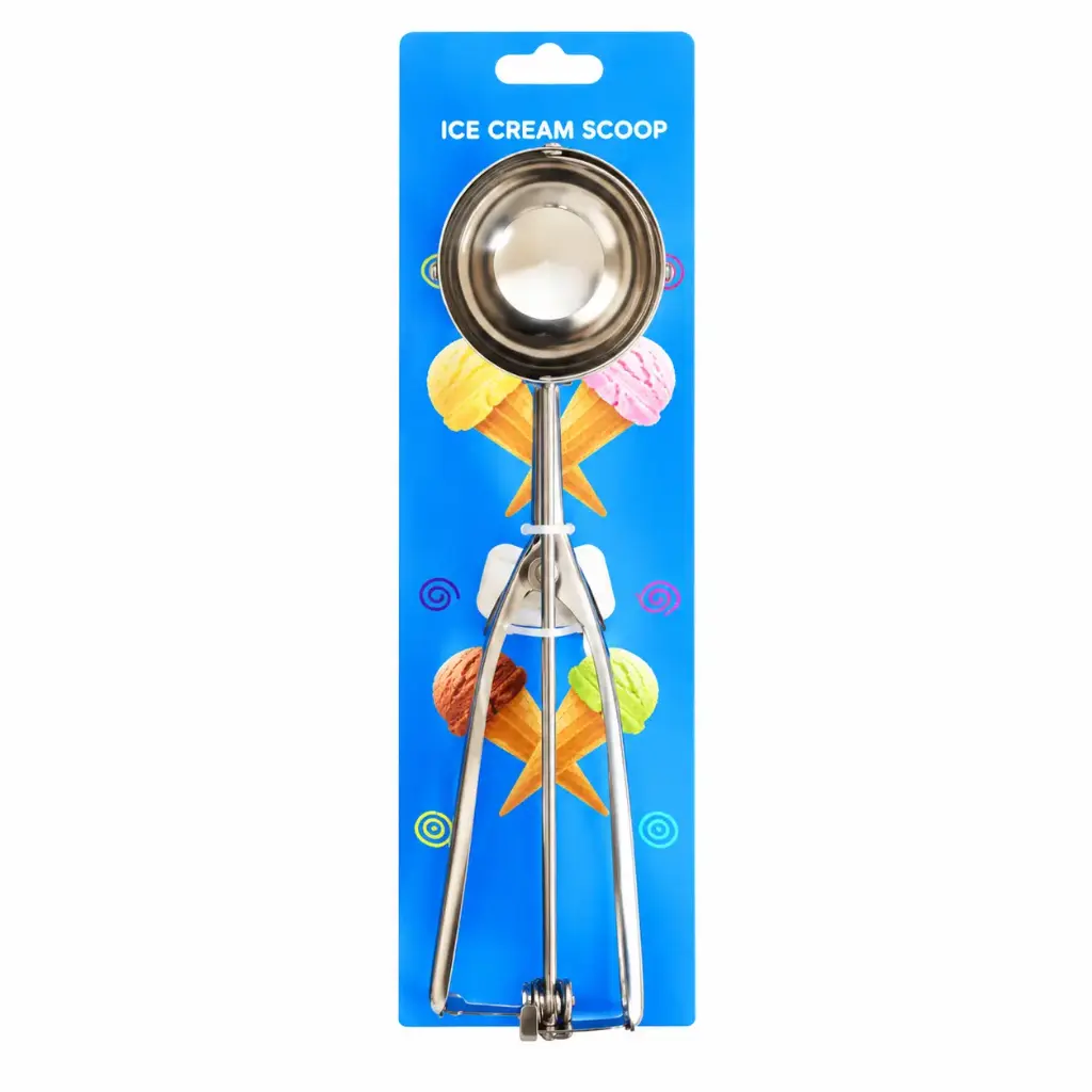 CUCHARA P/ HELADO 23CM E/ BL ( CN17997 / DL10673 )