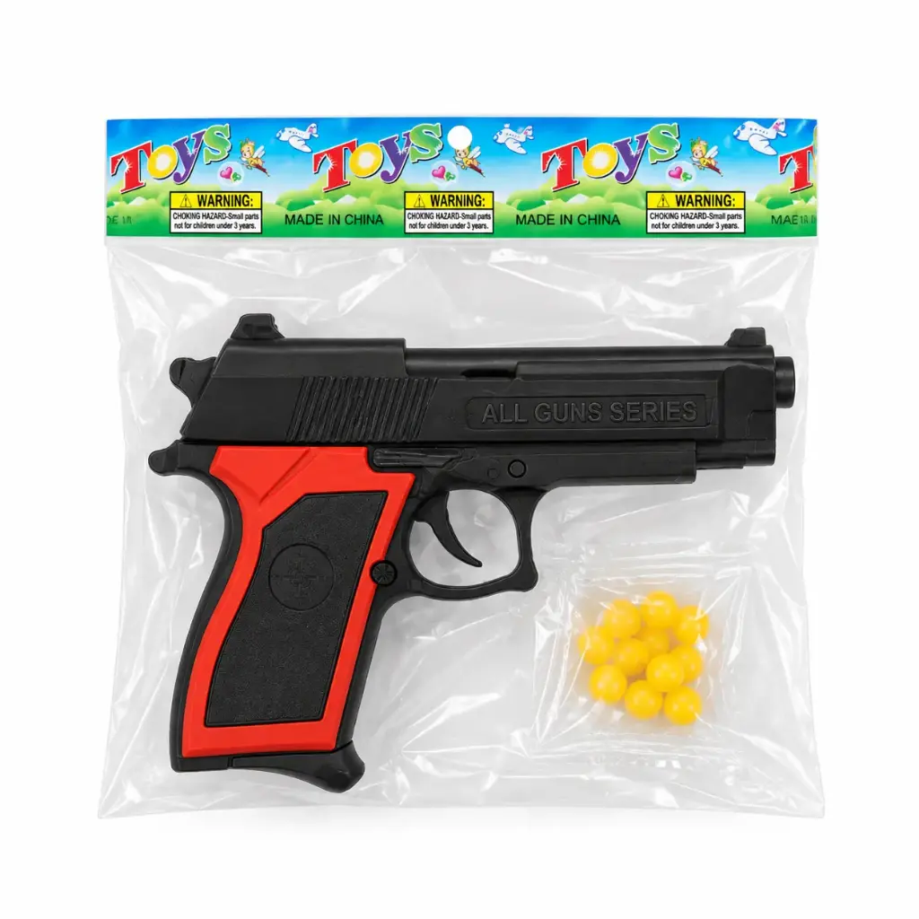 PISTOLA A BALINES 12CM E/ BO ( GR26D005 )