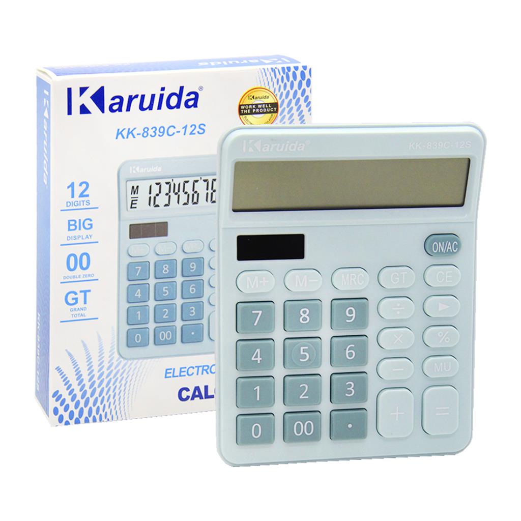 CALCULADORA 12D E/CJ ( KK-839C-12S )