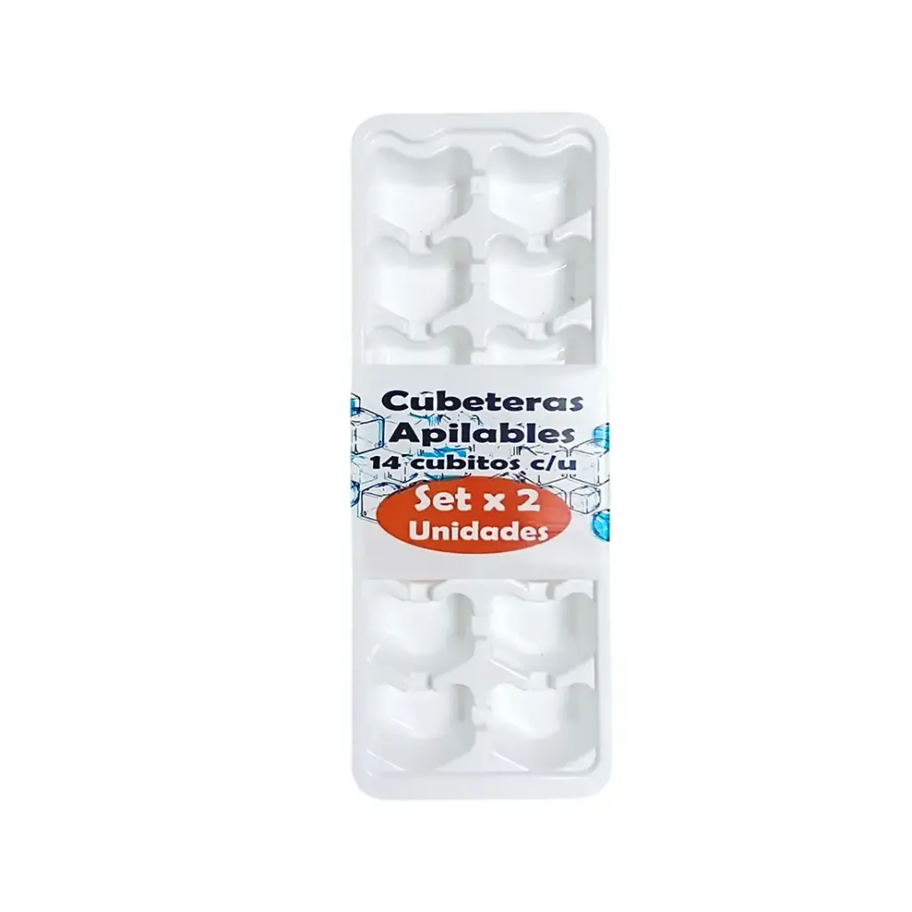 &CUBETERA PLASTICA APILABLE X2 E/CT ( 144/1 )