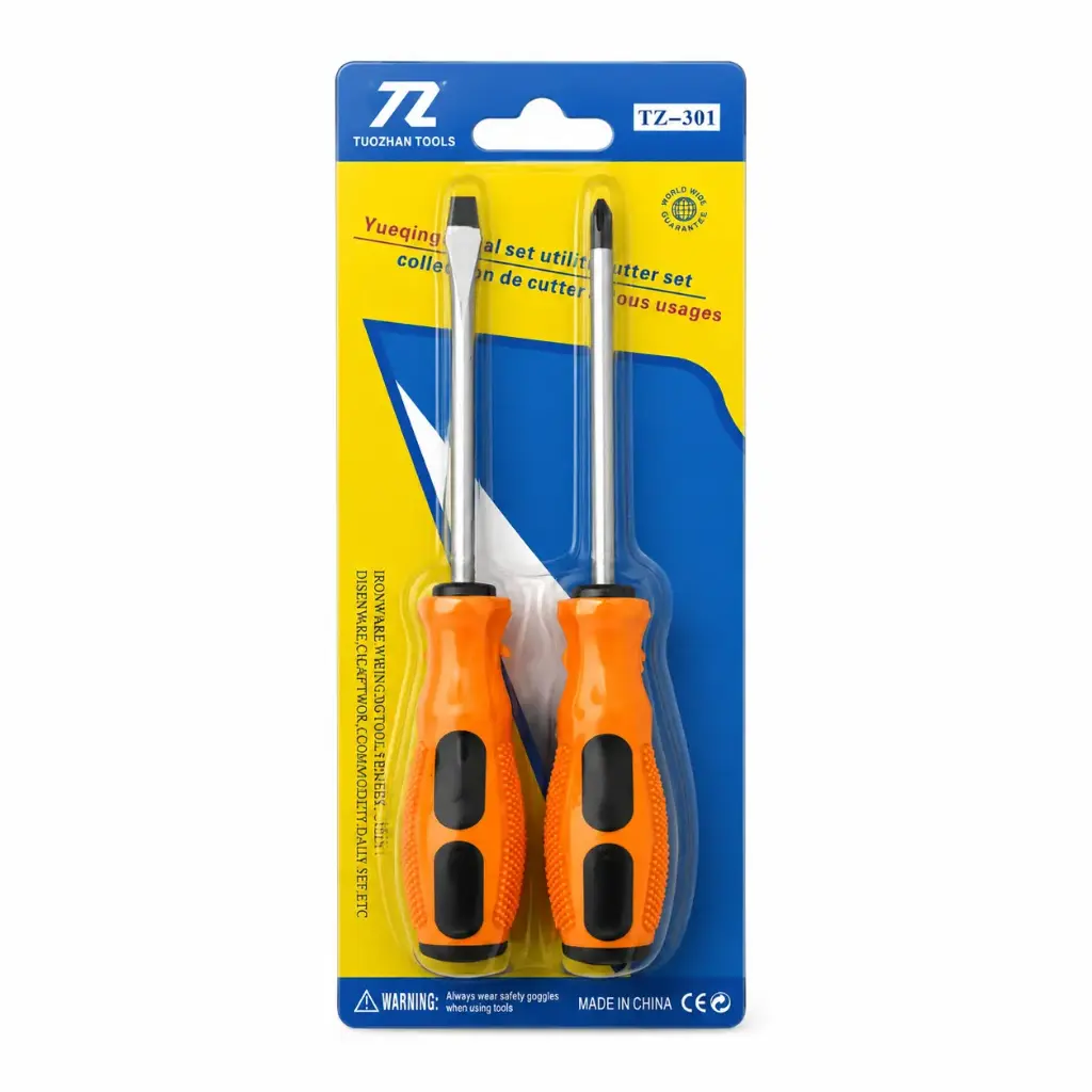 DESTORNILLADOR X2 19CM E/ BL ( TZ-301 )