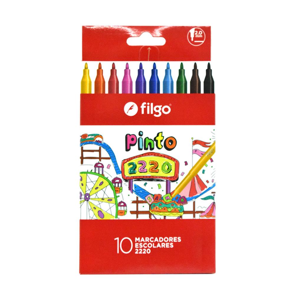 MARCADOR FILGO PINTO 2220 X10 E/ CJ ( CM2220-E10-SUR )