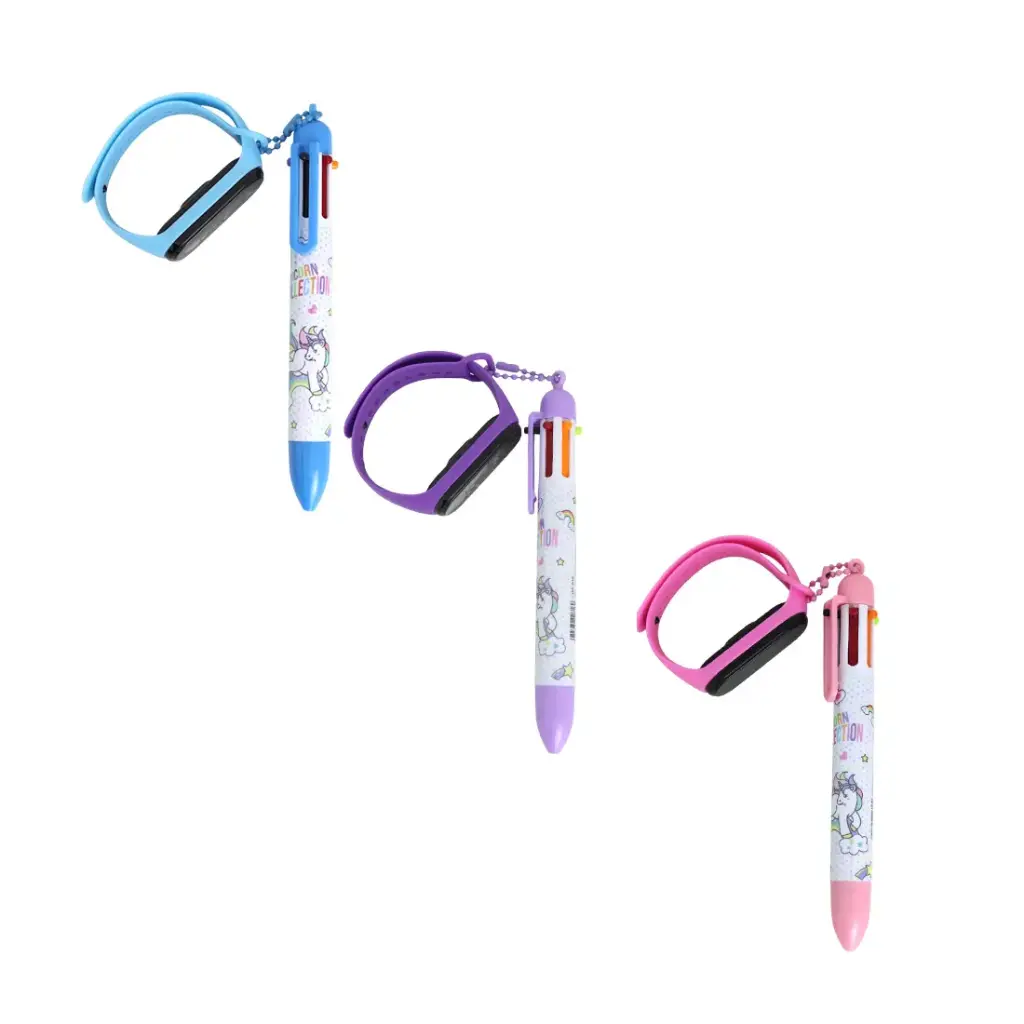 LAPICERA 6 COLORES C/ RELOJ DIGITAL