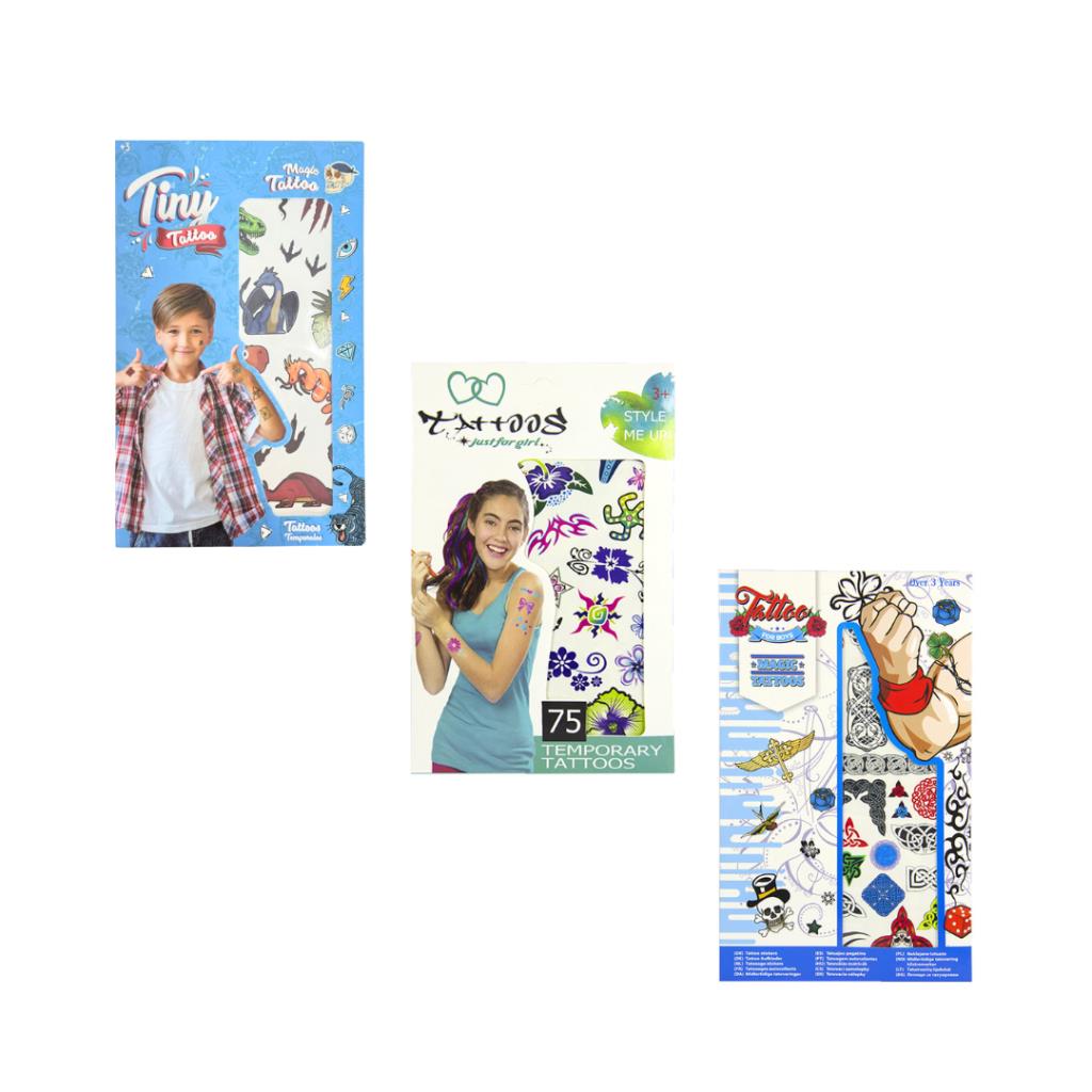 TATTOO TEMPORARIO E/CT ( 53772 / 53773 )
