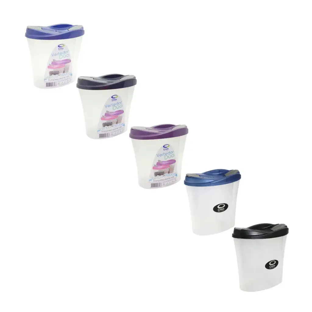 VERTEDOR PLASTICO DOBLE CHICO