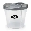 VERTEDOR DOBLE PLASTICO CROM