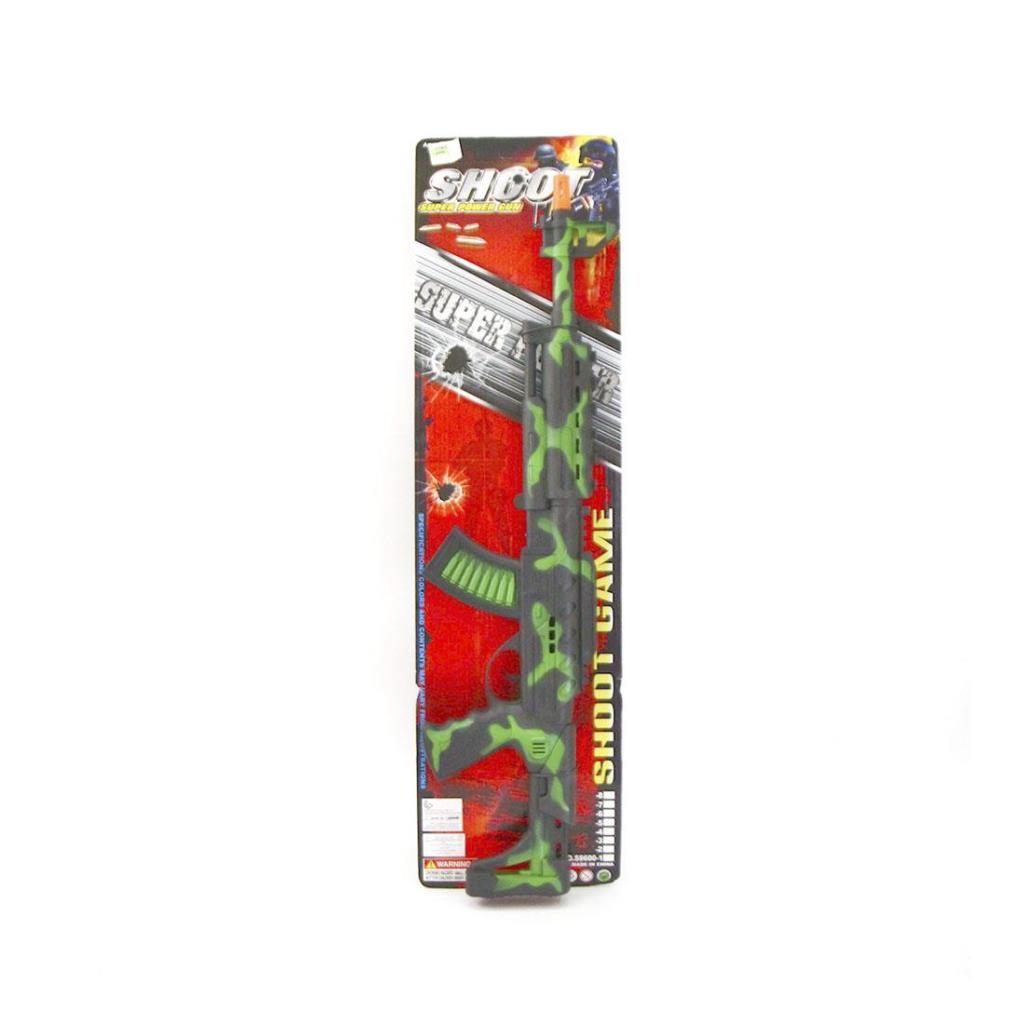 AMETRALLADORA CAMUFLADA C/ CHISPA E/CT ( 61298 )