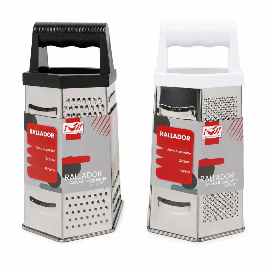 RALLADOR 6 CARAS ACERO INOXIDABLE 23CM ( 1150620 )