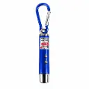 PUNTERO LASER LED C/ DETECTOR BILLETES Y MOSQUETON ( NC6240 / LR44 / MA8154 )