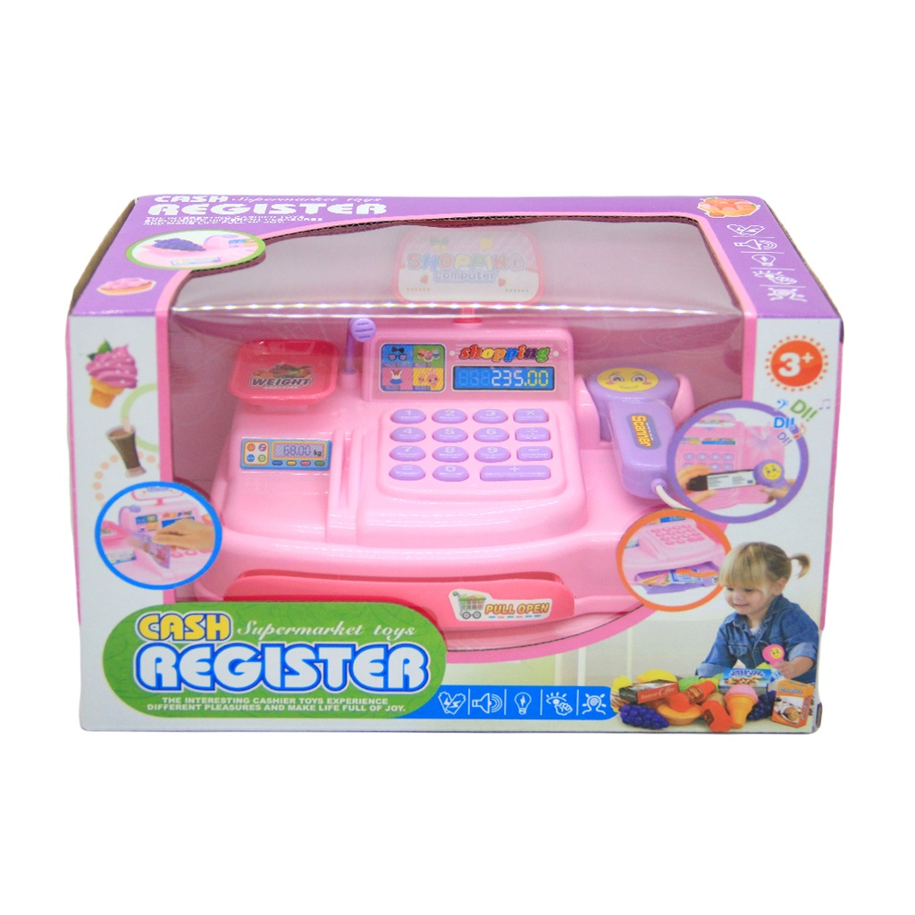 CAJA REGISTRADORA C/ ACCESORIOS e/Cj ( 888-21 )