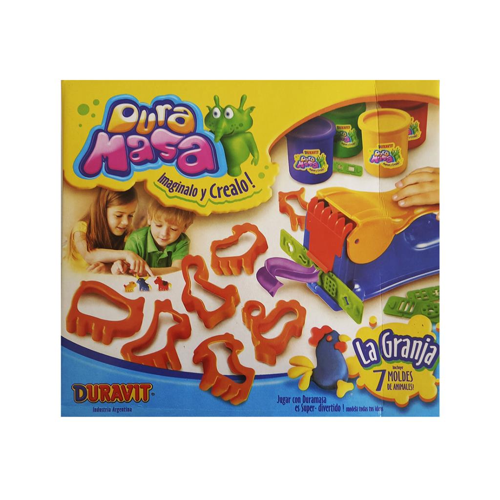 DUR *MASA P/ MODELAR C/EXTRUSOR Y MOLDES DURAVIT E/CJ DUR708