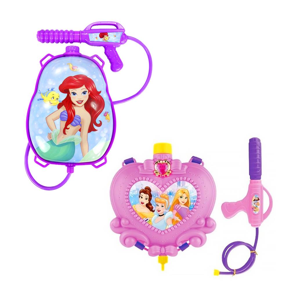PISTOLA DE AGUA C/ MOCHILA PRINCESAS e/Bo ( 8715-8553/44 )