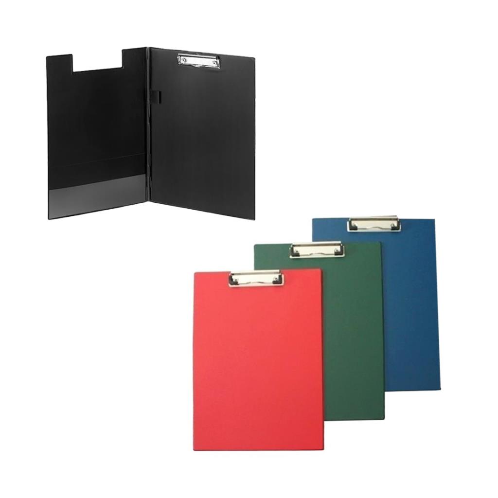 PORTA BLOCK A4 C/ TAPA PVC Y  BROCHE PRESION ( SPCB-2A )