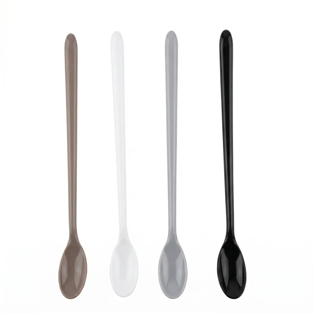 CUCHARA PLASTICA LARGA COLOR ( 6045 / 6093 )