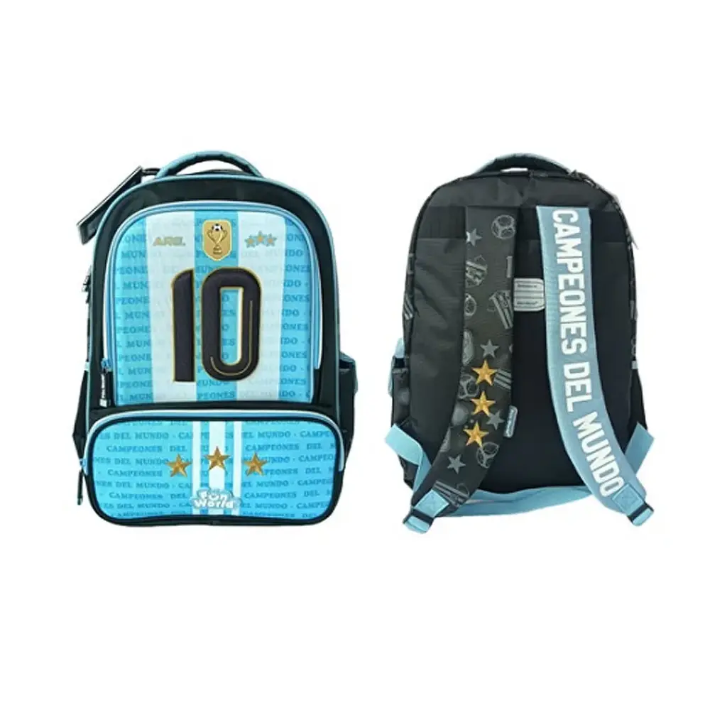 &MOCHILA FW CAMPEONES 5 CIERRES 44cm e/Bo ( 202182 )