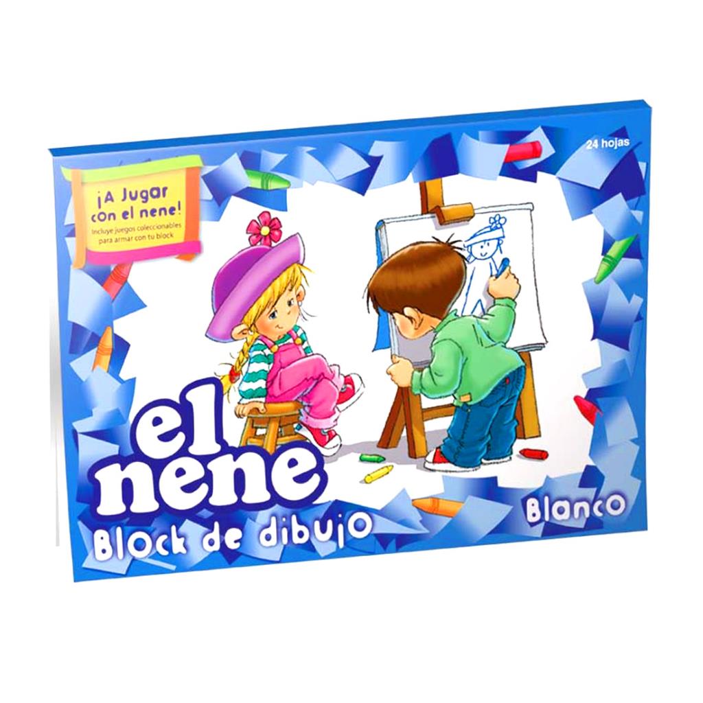 BLOCK EL NENE BLANCO Nº5 x 24HJS