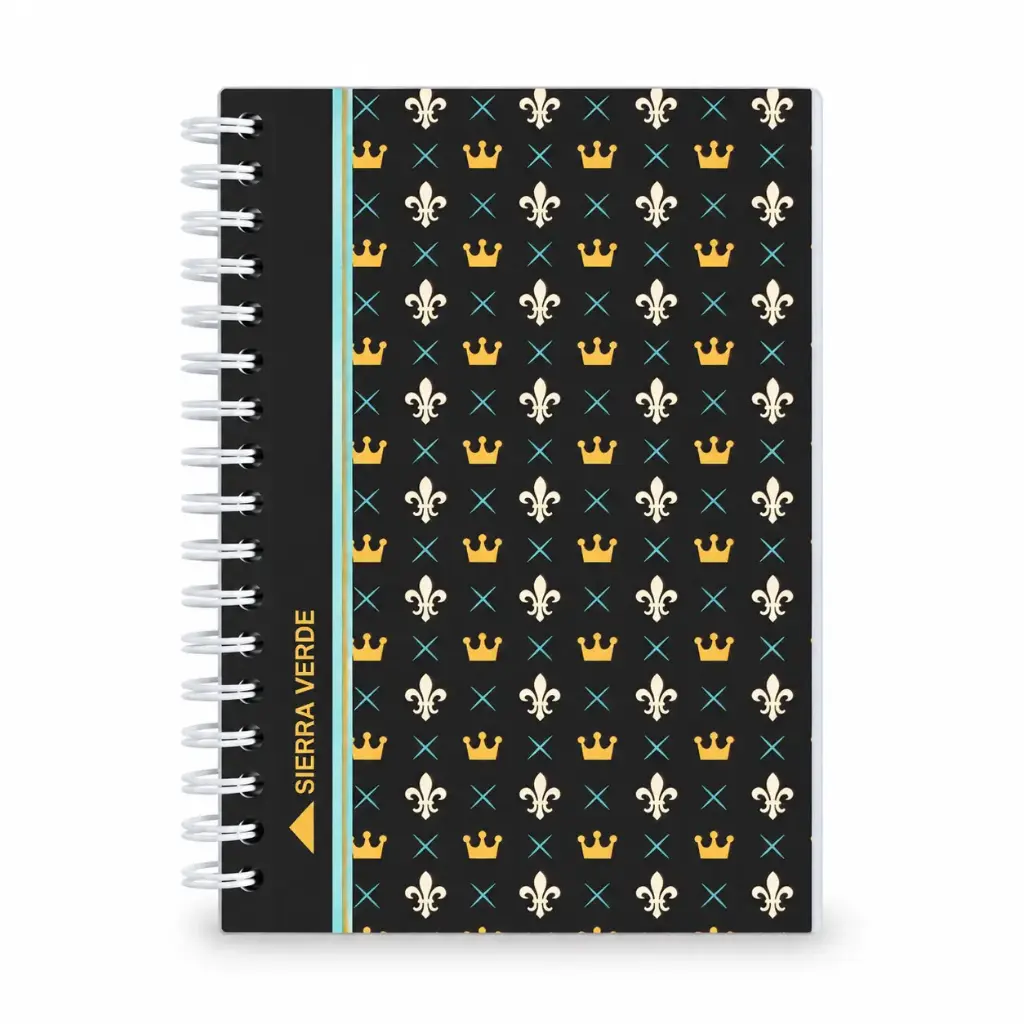 LIBRETA C/ ESPIRAL SIERRA VERDE N°40 X 40HJS RAYADA ( 40.40 )