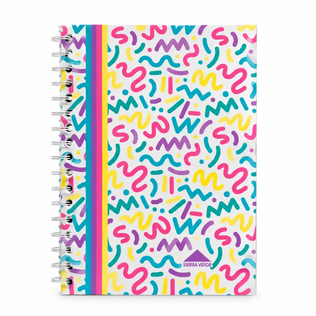 LIBRETA C/ ESPIRAL SIERRA VERDE N°60 X 40HJS RAYADA ( 60.40 )