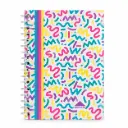 LIBRETA C/ ESPIRAL SIERRA VERDE N°60 X 40HJS RAYADA ( 60.40 )