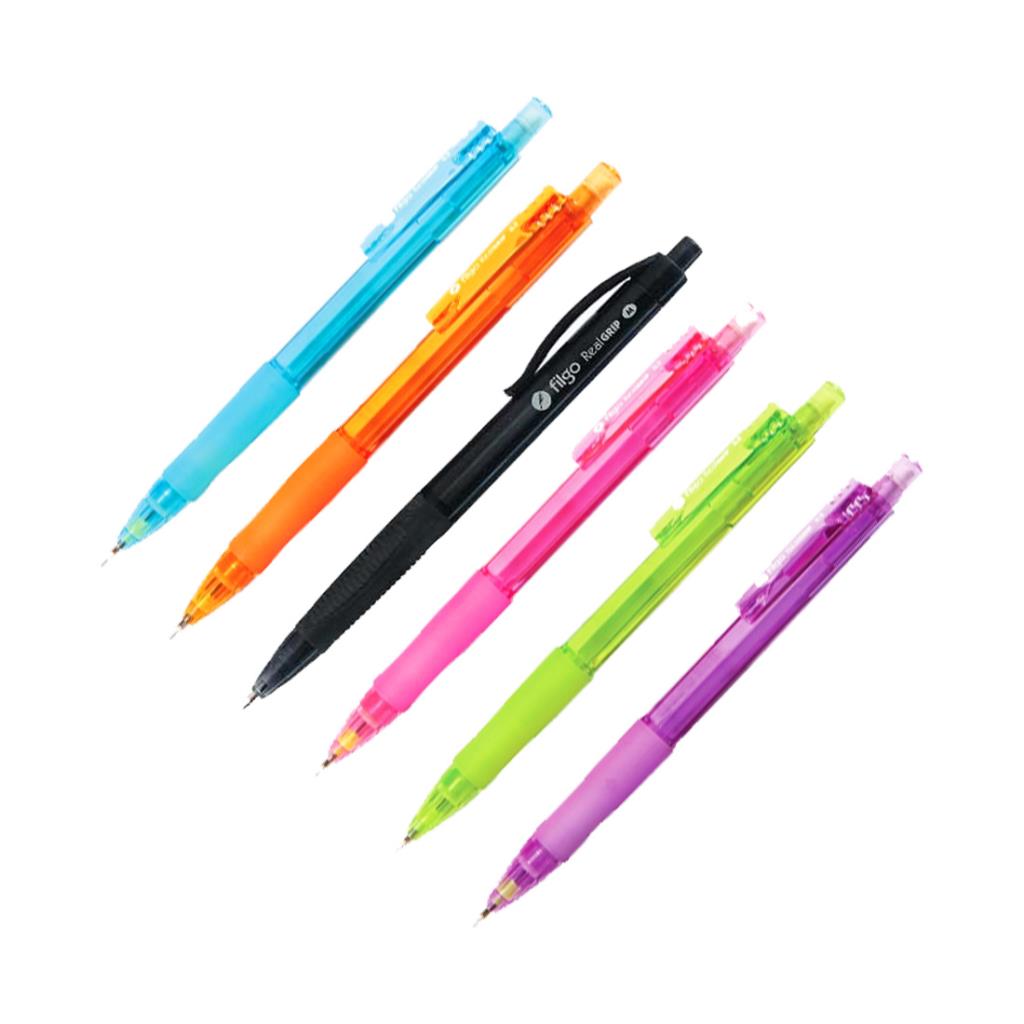 PORTAMINAS AUTOMATICO 0.5MM REALGRIP FILGO ( H105-D36-SUR )
