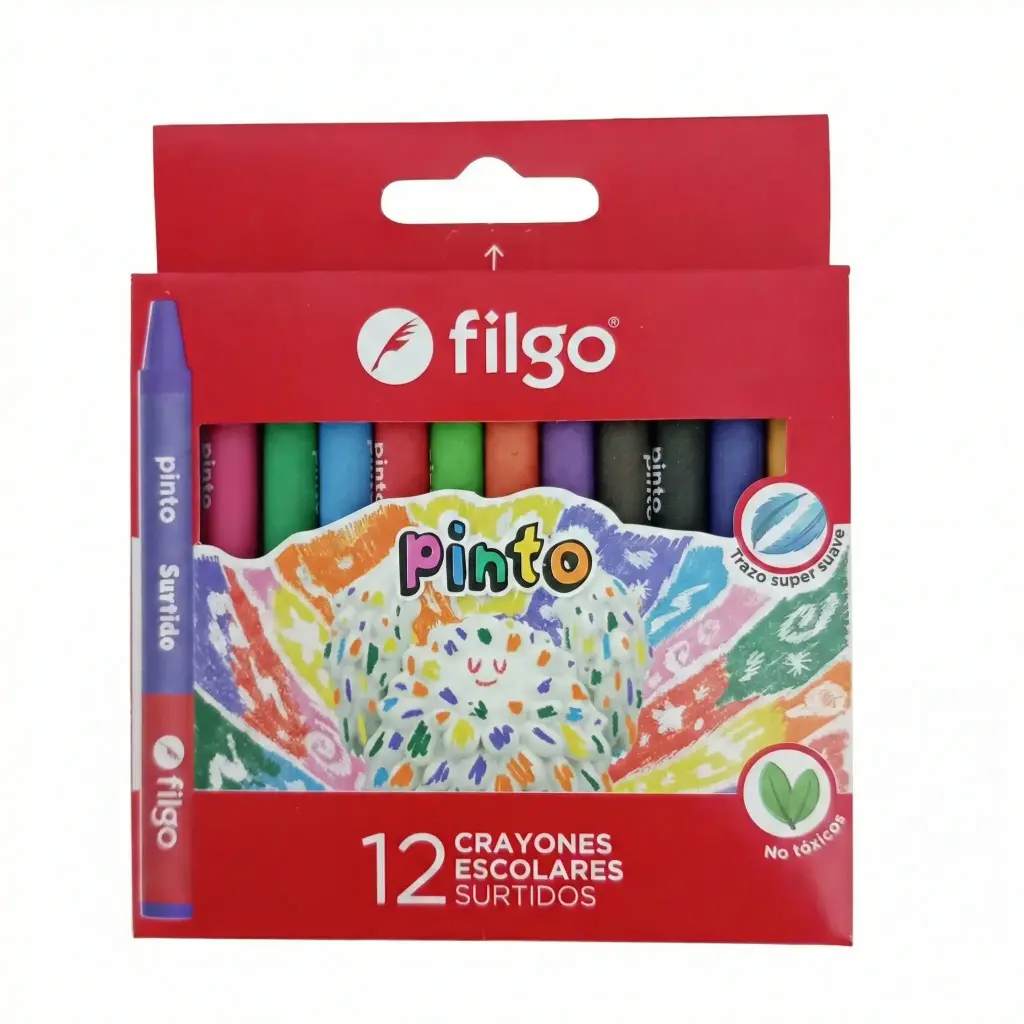 CRAYONES CERA FILGO X12 E/ CJ ( WXC-E12-SUR )