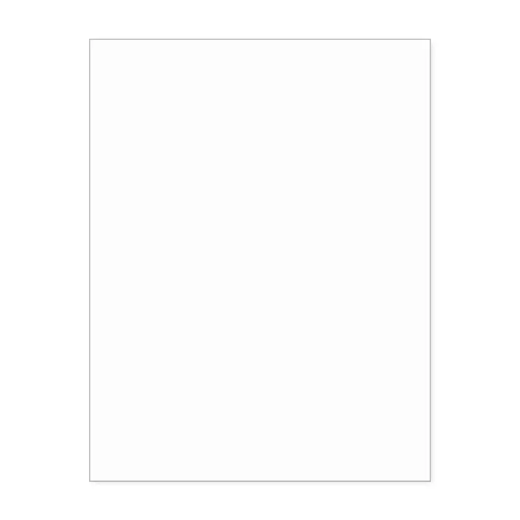&CARTULINA ESCOLAR BLANCA 45 X 63CM ( 0300 )
