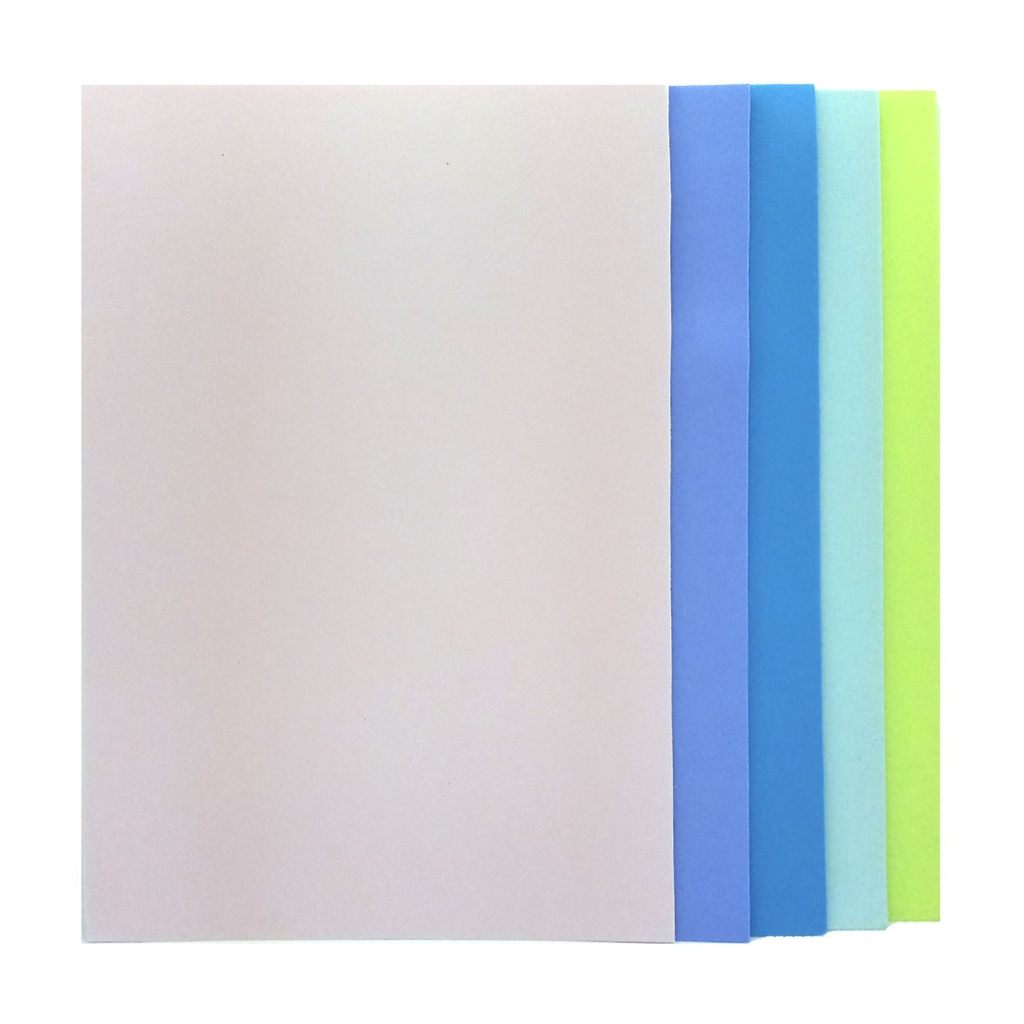 GOMA EVA PASTEL IBI A4 X 2MM ( 250710 )