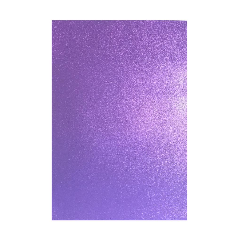 GOMA EVA GLITTER VIOLETA 40 X 60CM