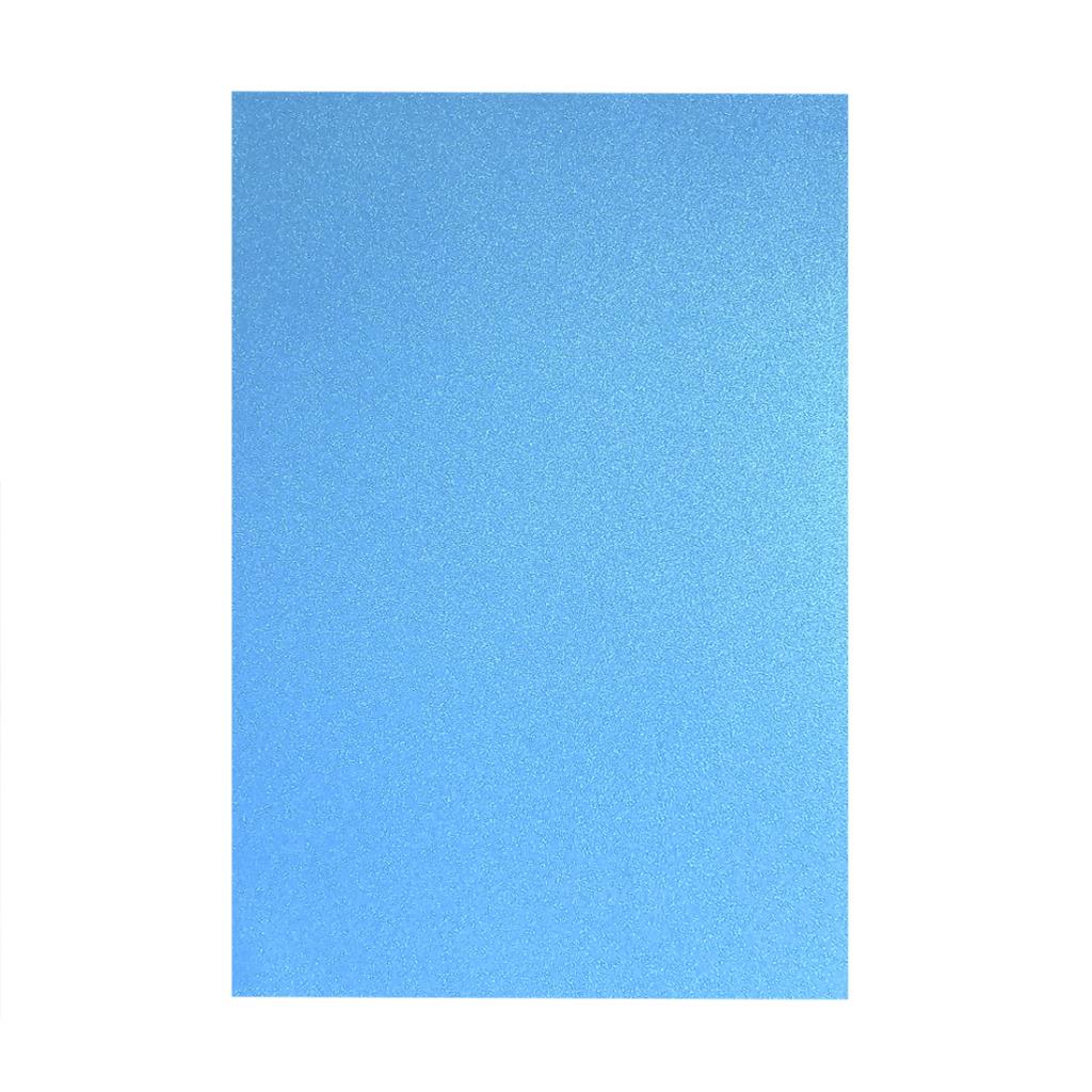 GOMA EVA GLITTER CELESTE IRIDISCENTE 40 X 60CM