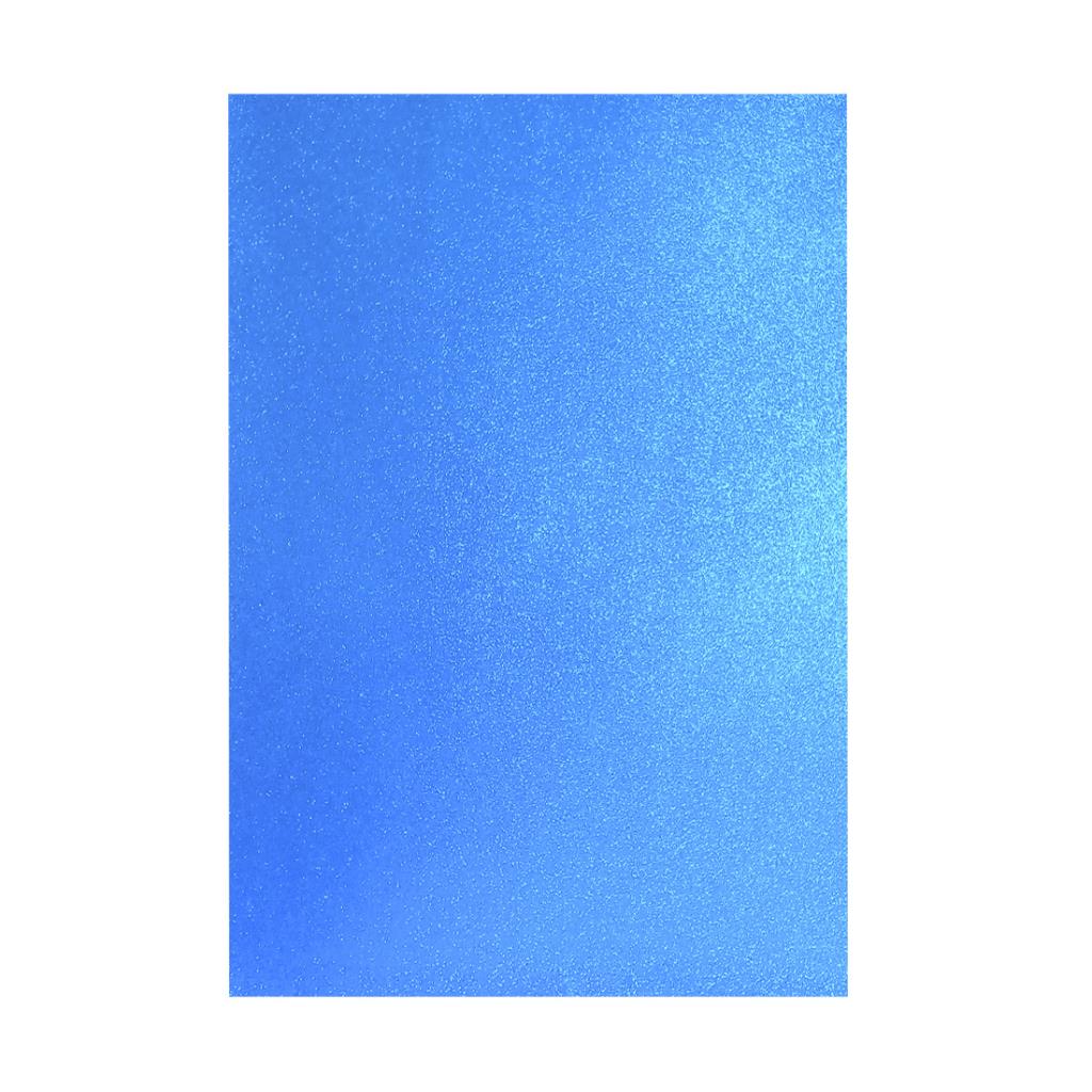 GOMA EVA GLITTER AZUL 40 X 60CM