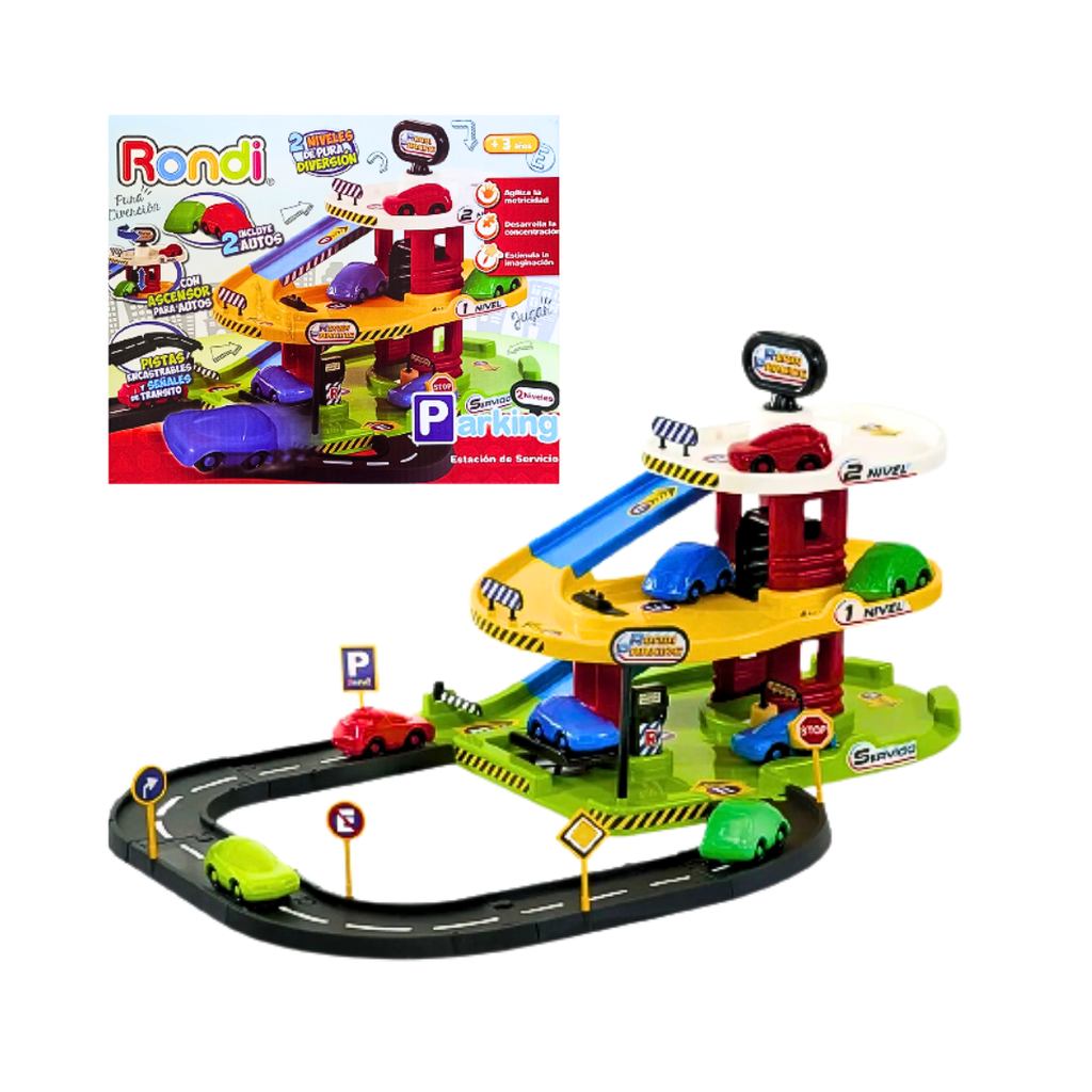 *ESTACION DE SERVICIO RONDI 2 NIVELES C/ 2 AUTOS E/ CJ (7003)