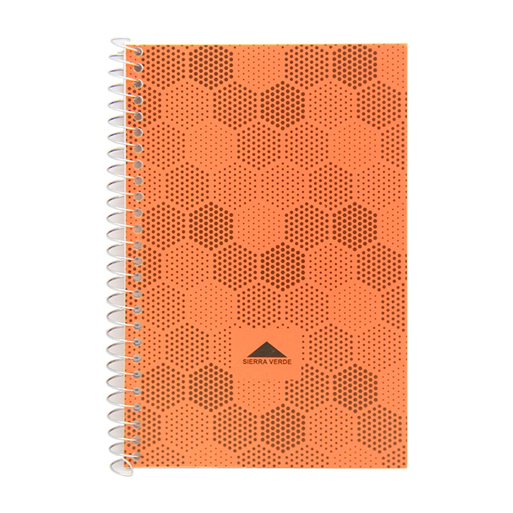 LIBRETA C/ ESPIRAL SIERRA VERDE N°60 C/ INDICE X40 HJS RAYADA ( 60.40 )