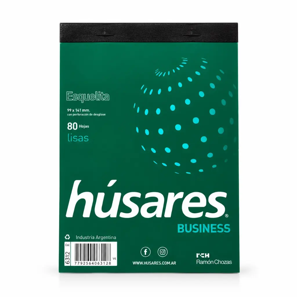 BLOCK ESQUELITA HUSARES LISO 80HJS ( 6312 )