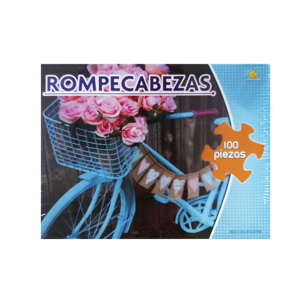 ROMPECABEZAS X 100PZS BICI VINTAGE E/CJ ( 91 )