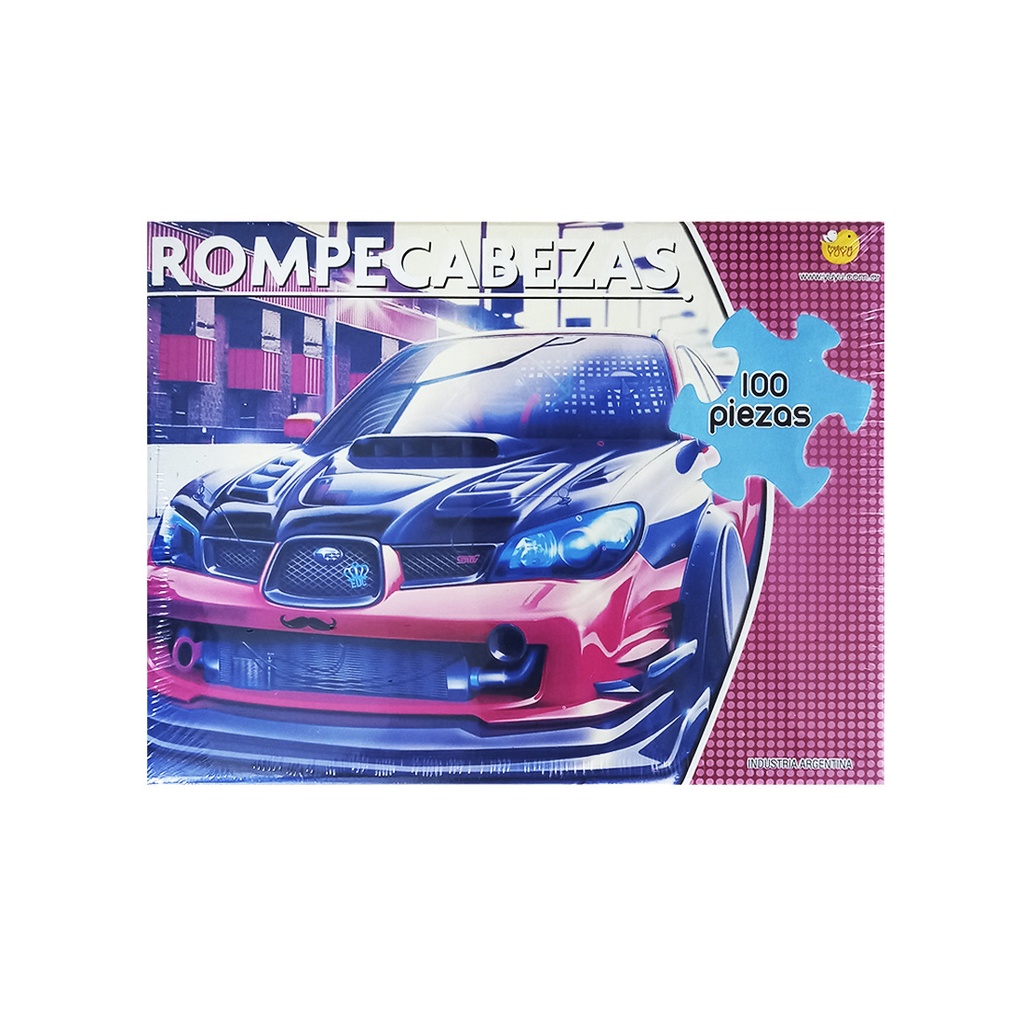 ROMPECABEZAS X 100PZS AUTO TUNNING E/ CJ ( 332 )