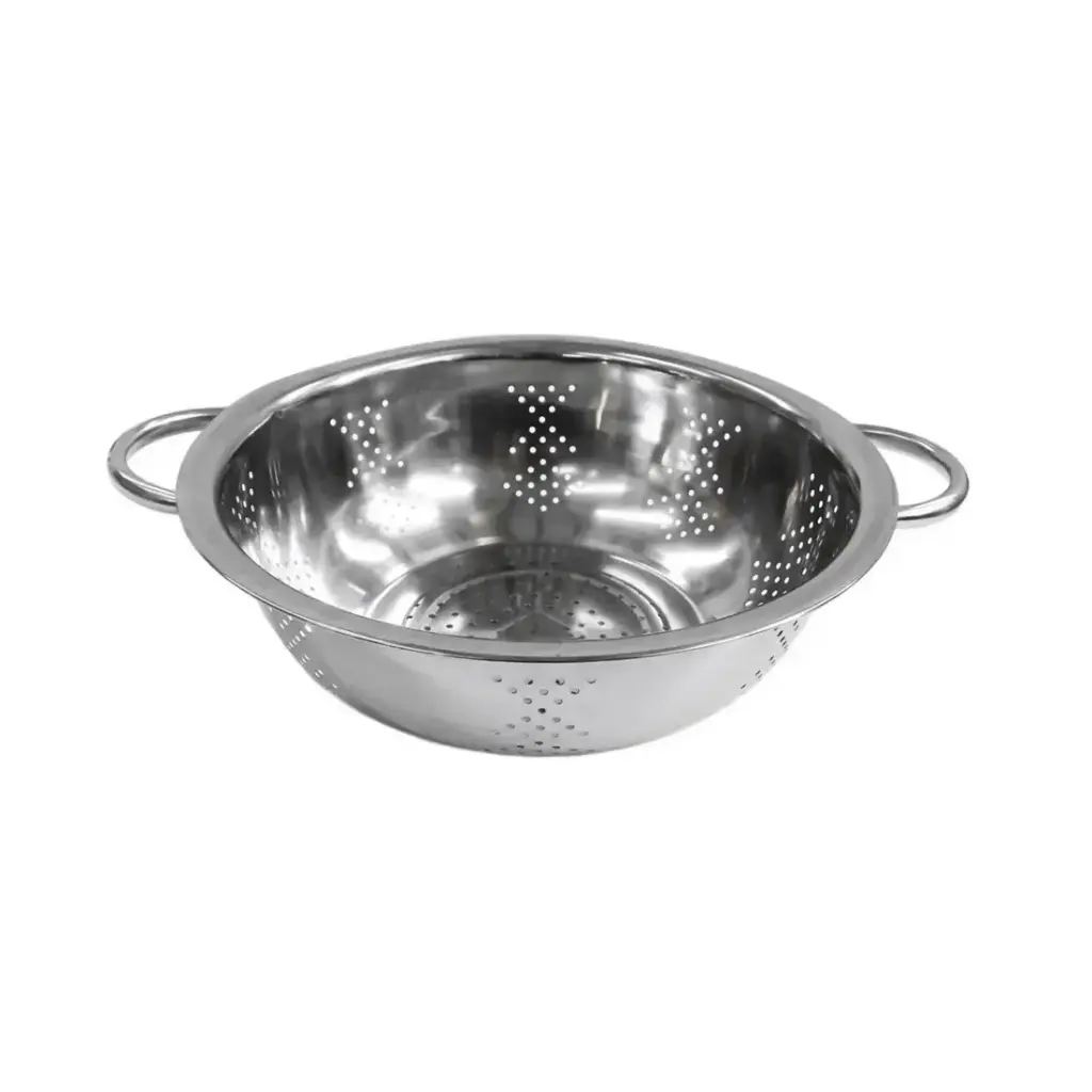 COLADOR DE PASTAS METAL C/ ASAS 24CM ( 113-16502 / DL1325 / 18005 )