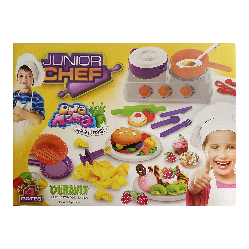 DUR *MASA P/ MODELAR JUNIOR CHEF x 23pzs DURAVIT e/CJ (730)