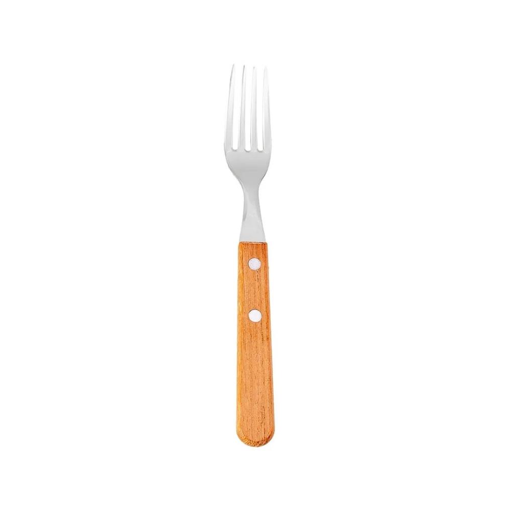 *TENEDOR TRAMONTINA MANGO MADERA ( 22302/900 )