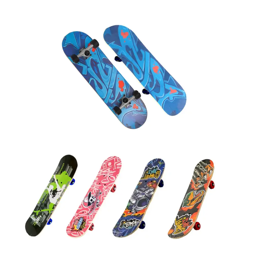 SKATE DOBLE COLA ESTAMPADO 60CM ( 10100 )