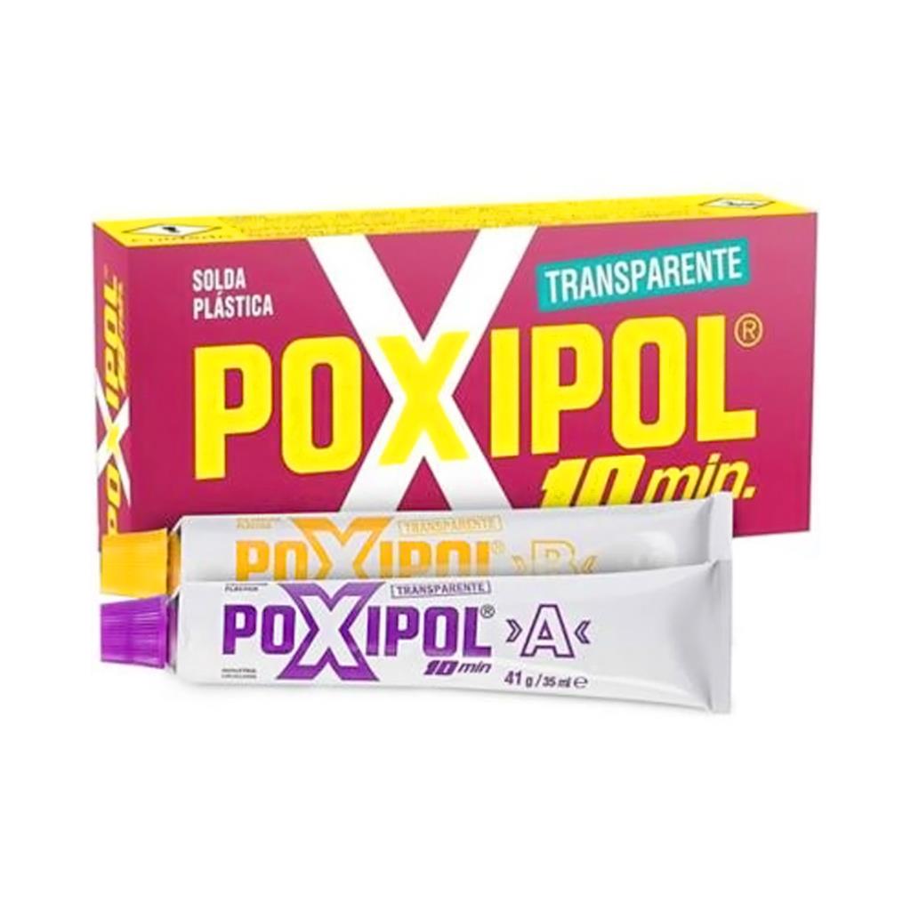 ADHESIVO EPOXI POXIPOL TRANSPARENTE 16GRS E/ CJ