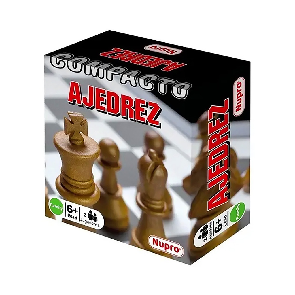 AJEDREZ NUPRO COMPACTO E/ CJ ( 1300 )