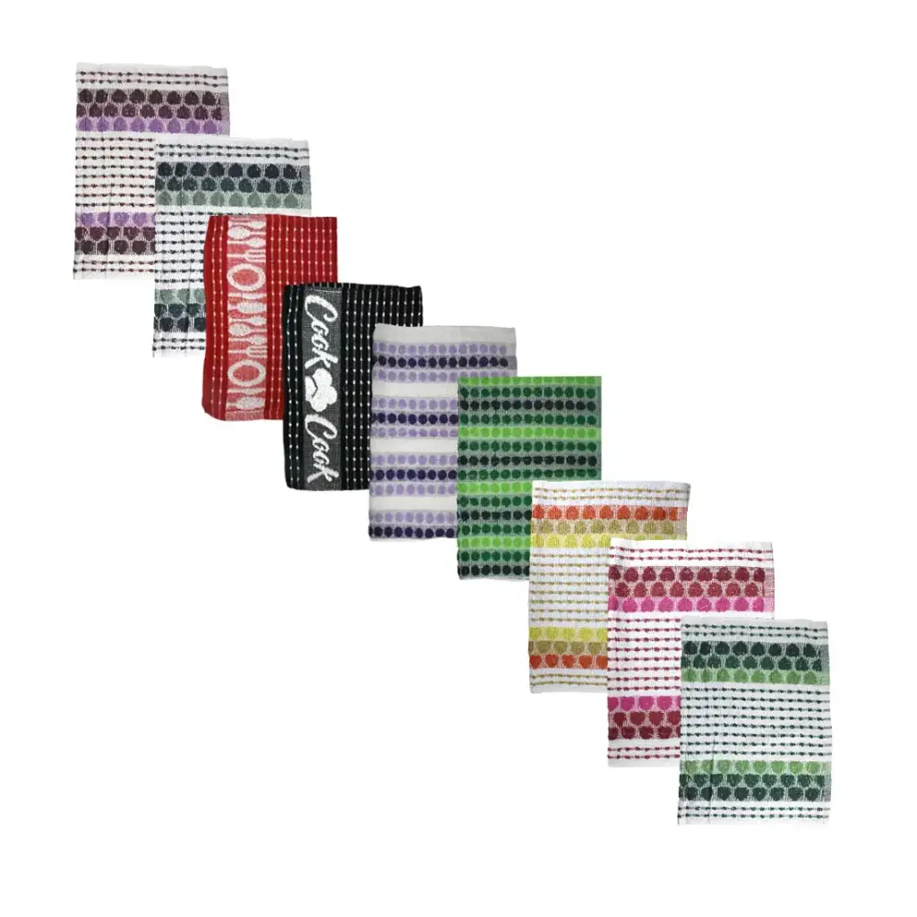 &REPASADOR RAYADO C/ CORAZONES 60 x 36cm ( 354600 )