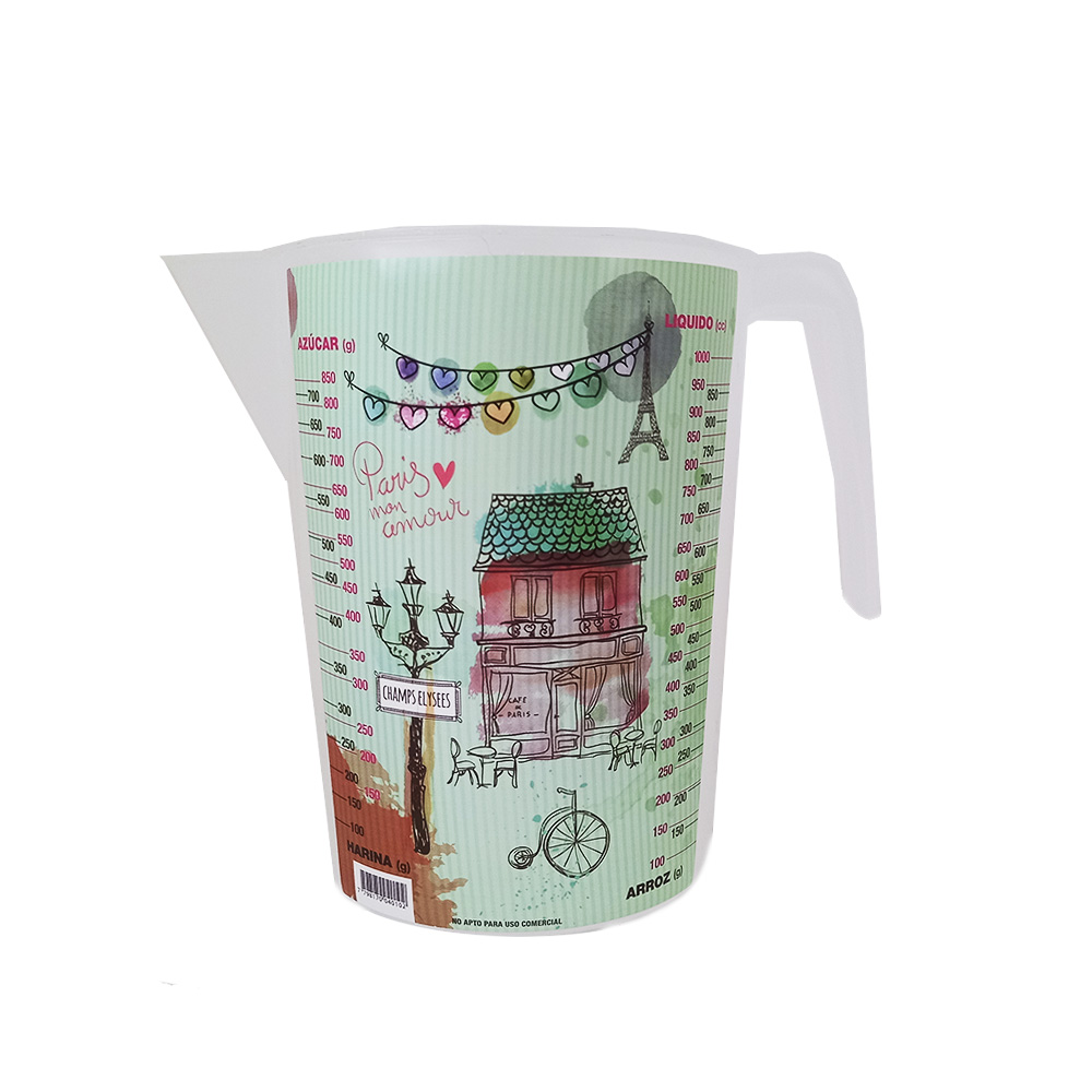 JARRA MEDIDORA PLASTICA DISEÑO