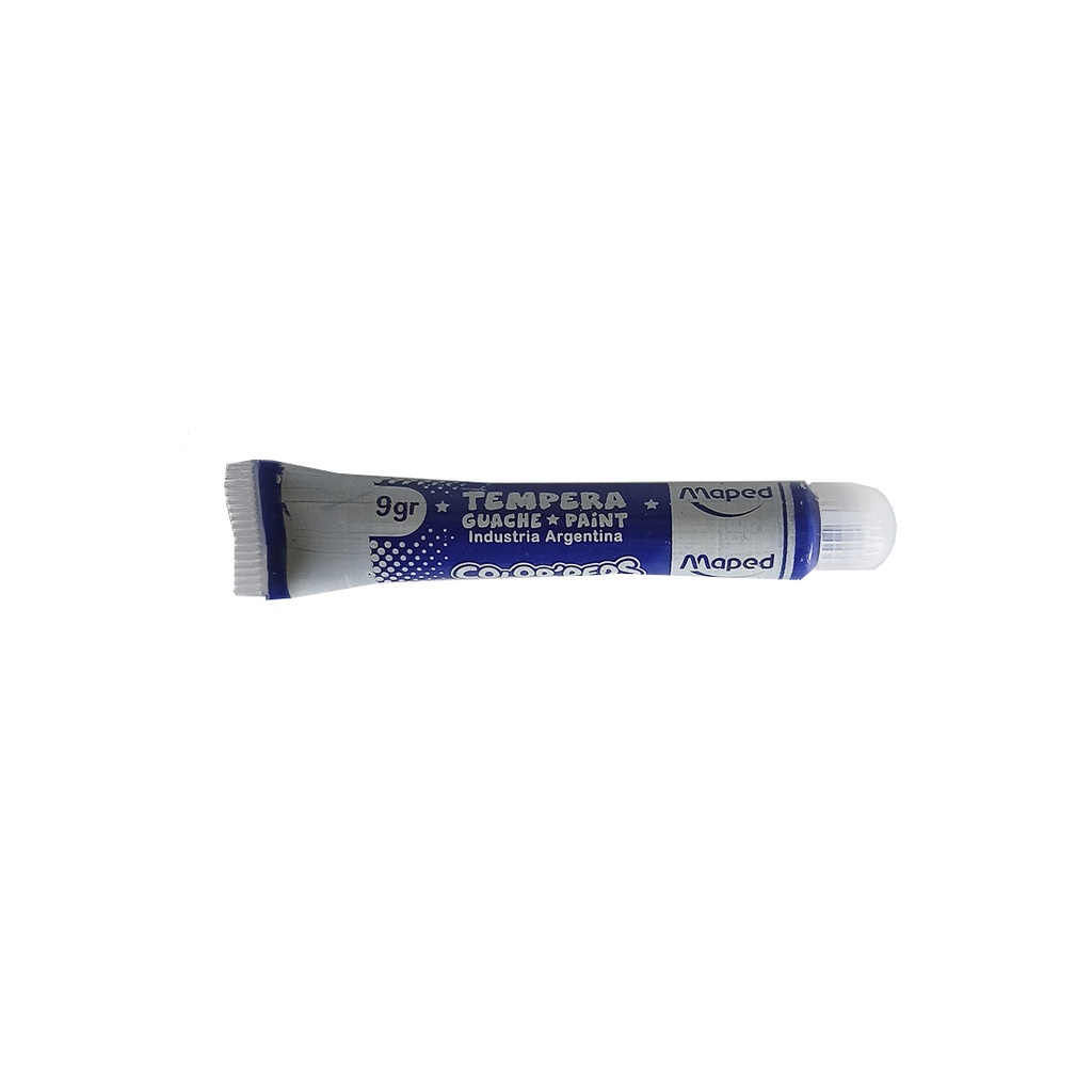 TEMPERA MAPED POMO 8ML AZUL MARINO