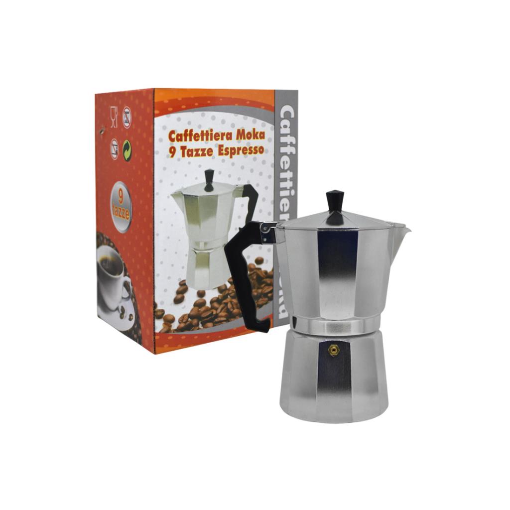 &CAFETERA ALUMINIO P/ 9 POCILLOS e/Cj ( 16454/ 113-41030 )