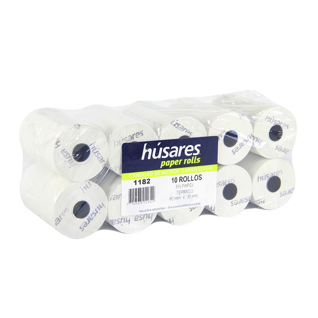 ROLLO DE PAPEL TERMICO 80mm x 30mts ( 1182 )