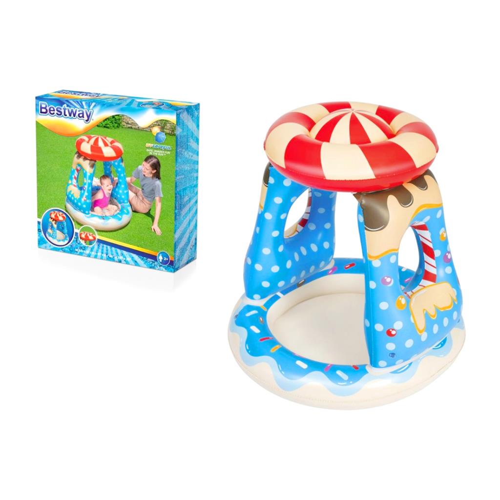 PILETA BESTWAY C/ TECHO 91CM X 91CM X 89CM E/CJ ( 52270 )