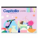 BLOCK DE DIBUJO N°5 CAPITOLIO COLOR PASTEL 20HJS ( 6353 )