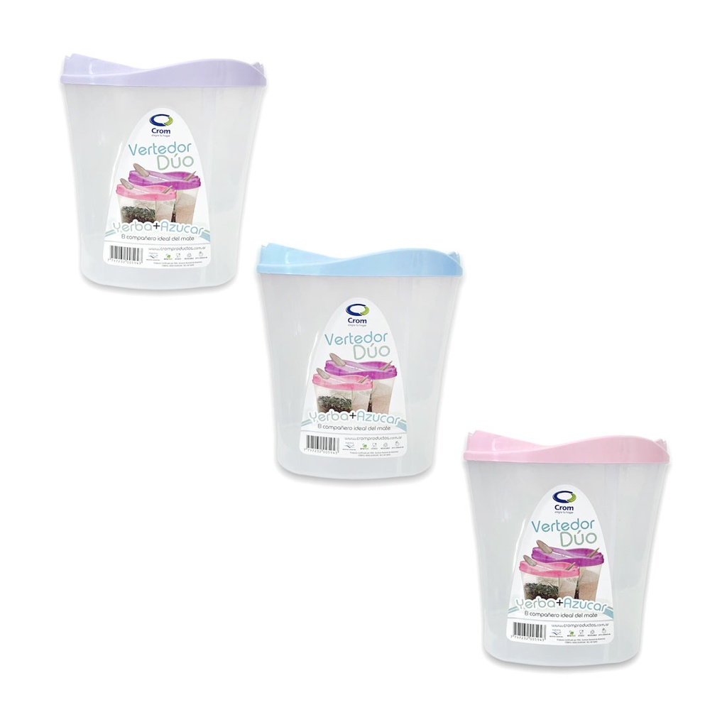 VERTEDOR PLASTICO DOBLE GRANDE